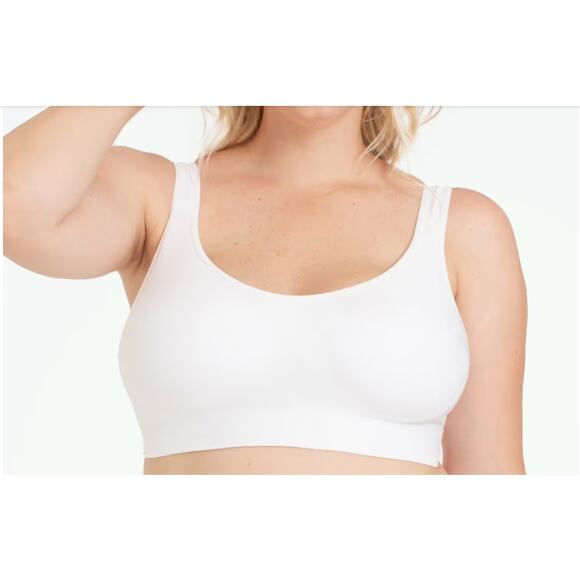 Shapermint Truekind XXL White Enhanced Comfort Wireless Shaper Bra 10023 - Picture 1 of 8